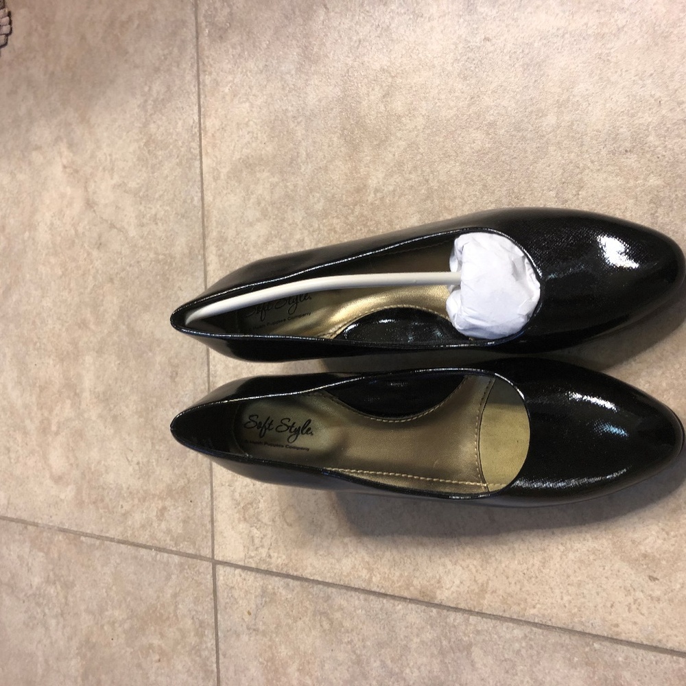 Black Soft Style heels